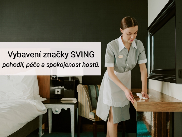 Hotelové vybavení, na které je v  spoleh.