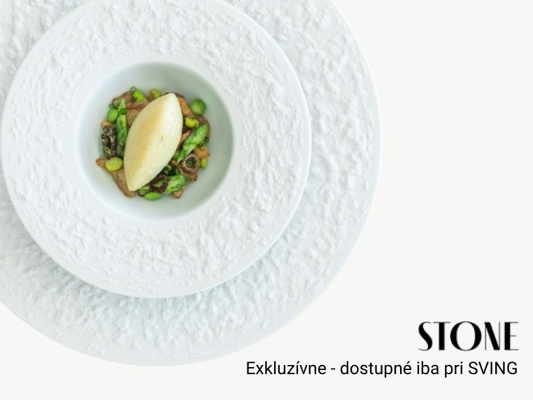 Porcelain designed for fine dining