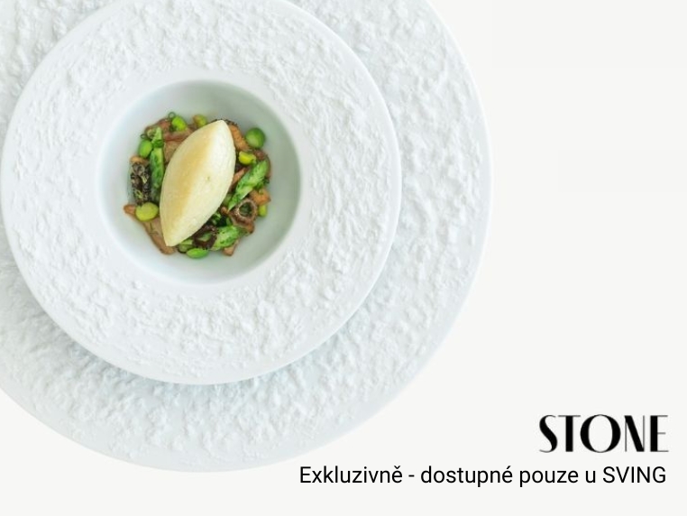 Porcelán navržený pro vysokou gastronomii,