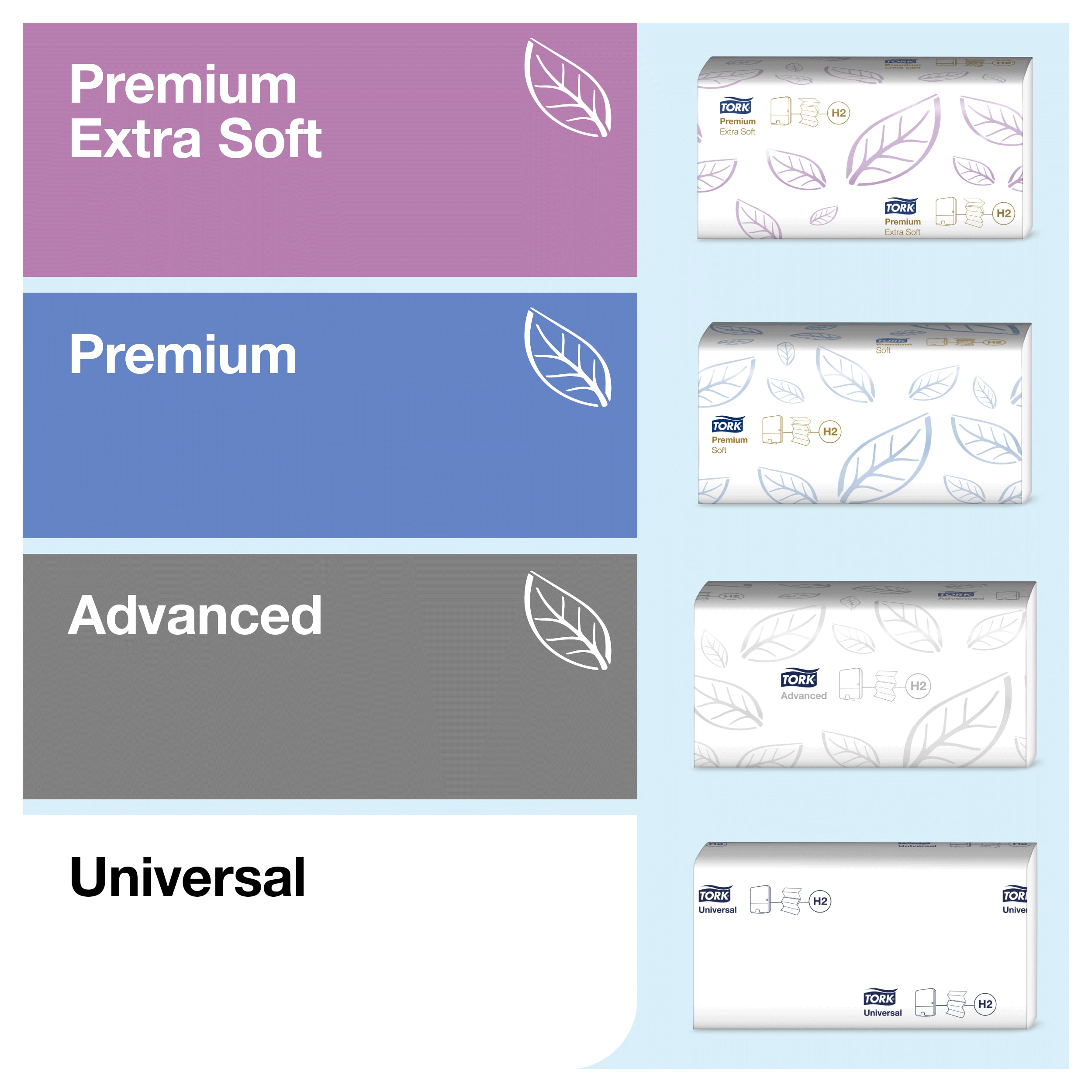 Xpress counter dispenser for paper towels MULTIFOLD, H2, mini, black