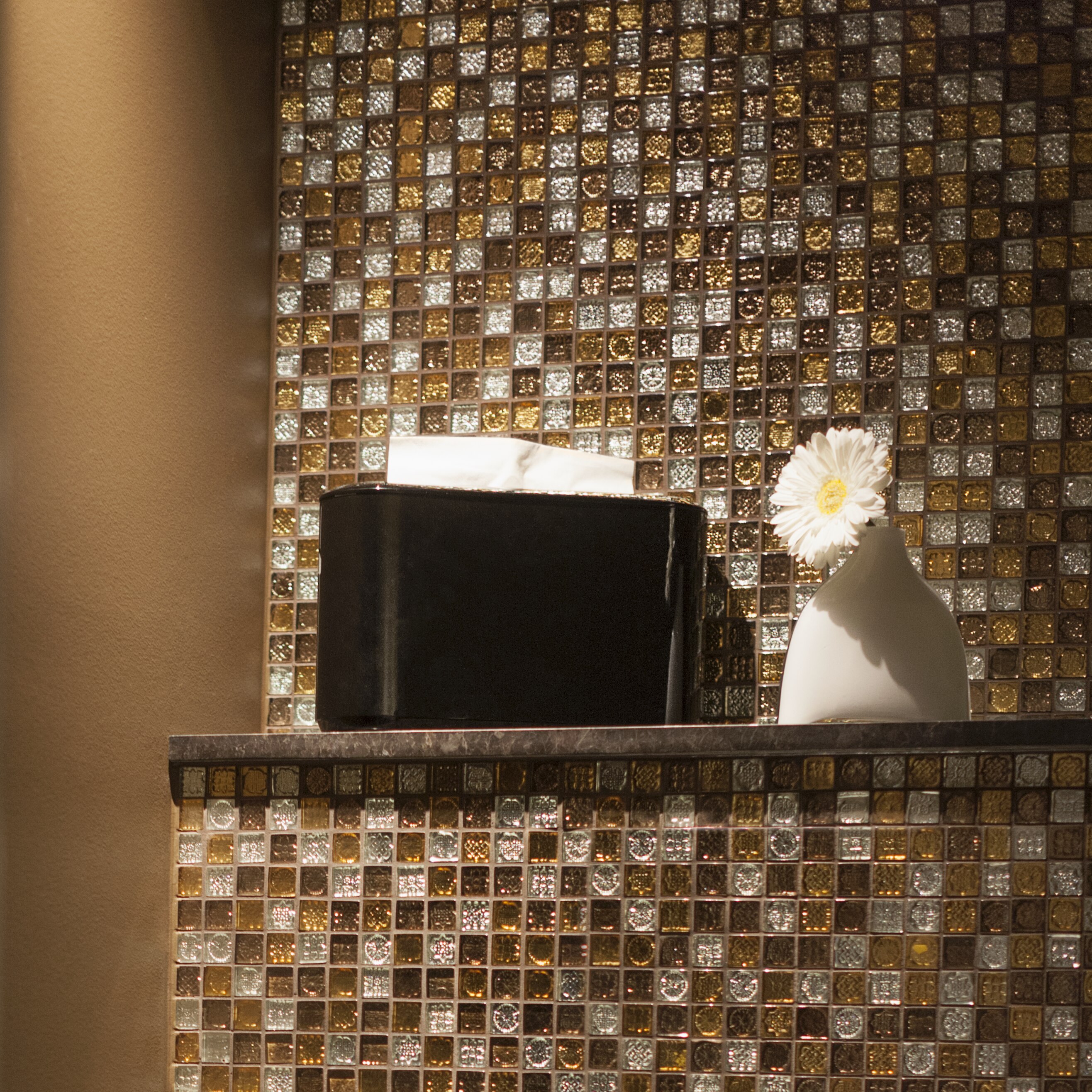 Xpress counter dispenser for paper towels MULTIFOLD, H2, mini, black