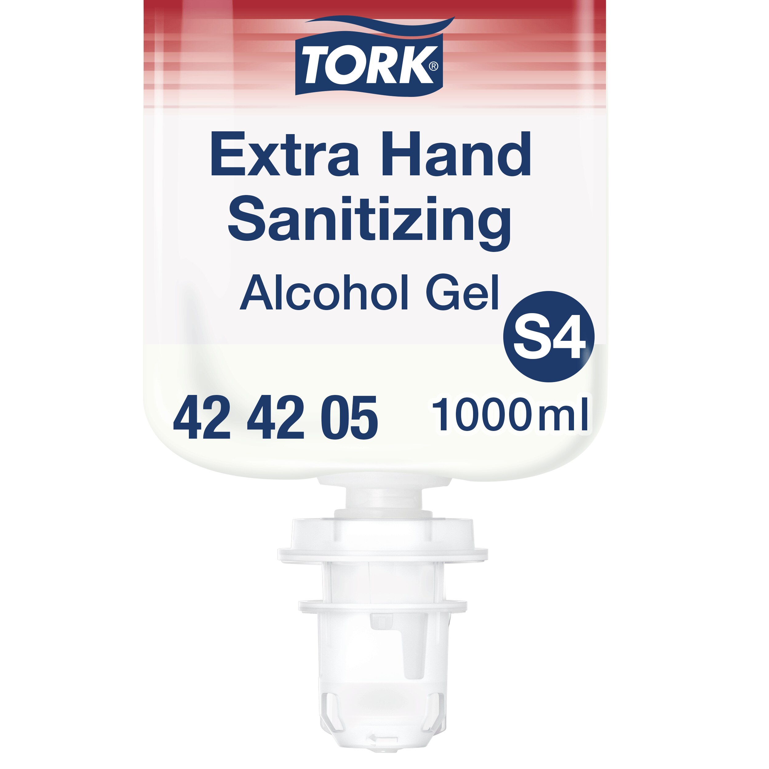 Extra gel hand sanitizer with alcohol S4, 1 l