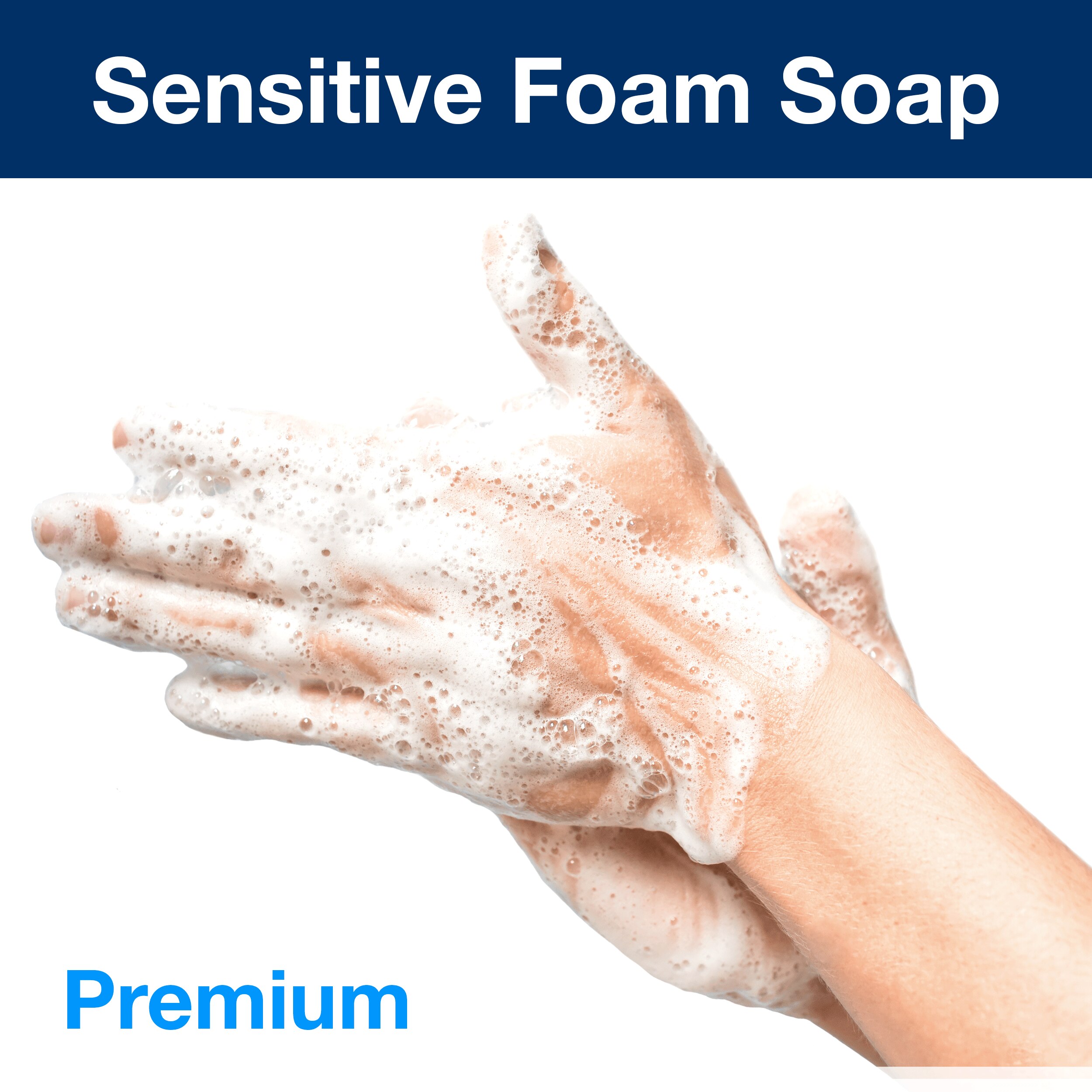 mýdlo pěnové pro citlivou pokožku S4, 1 l, čiré