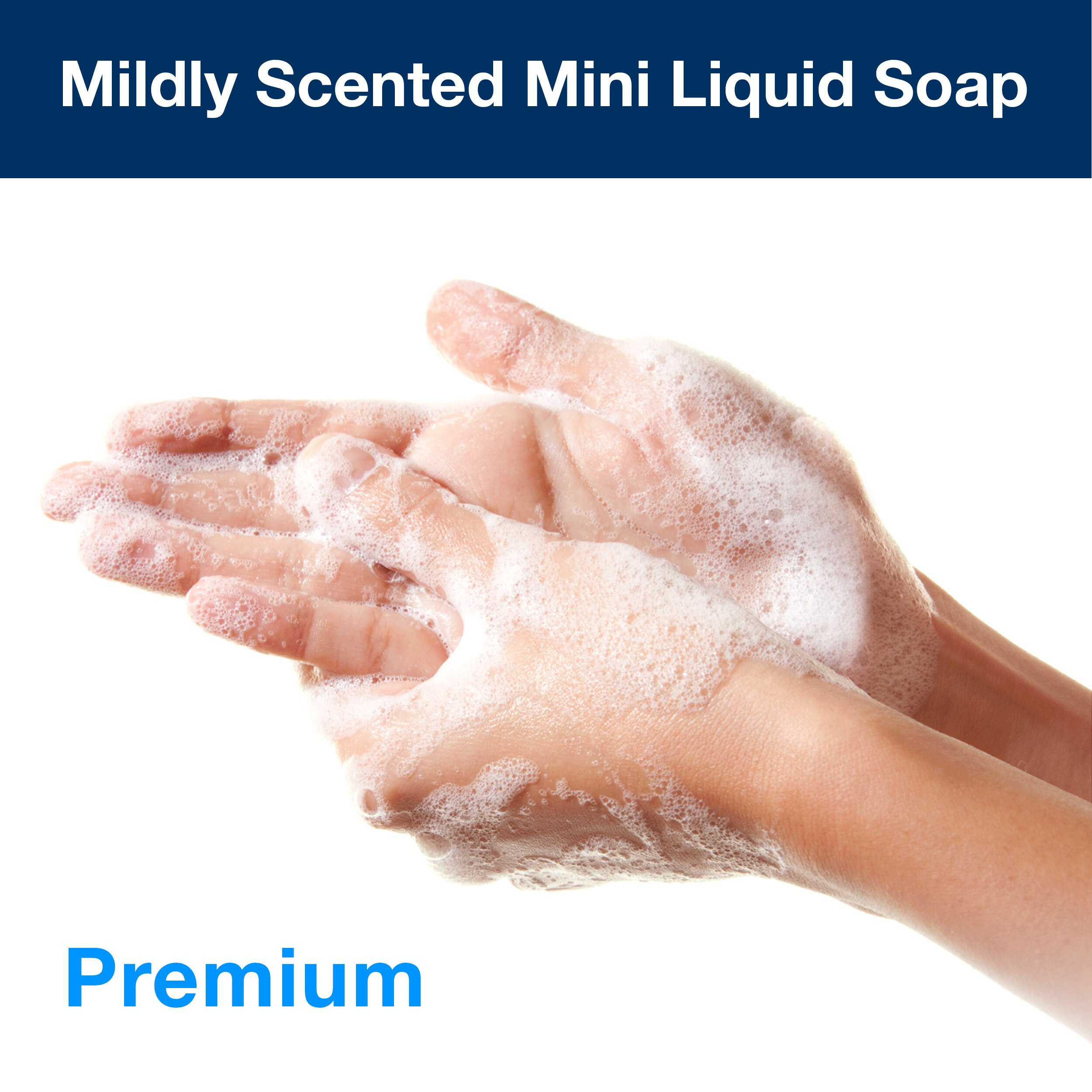 Premium Mini Liquid Soap, S2, 475 ml = 475 doses