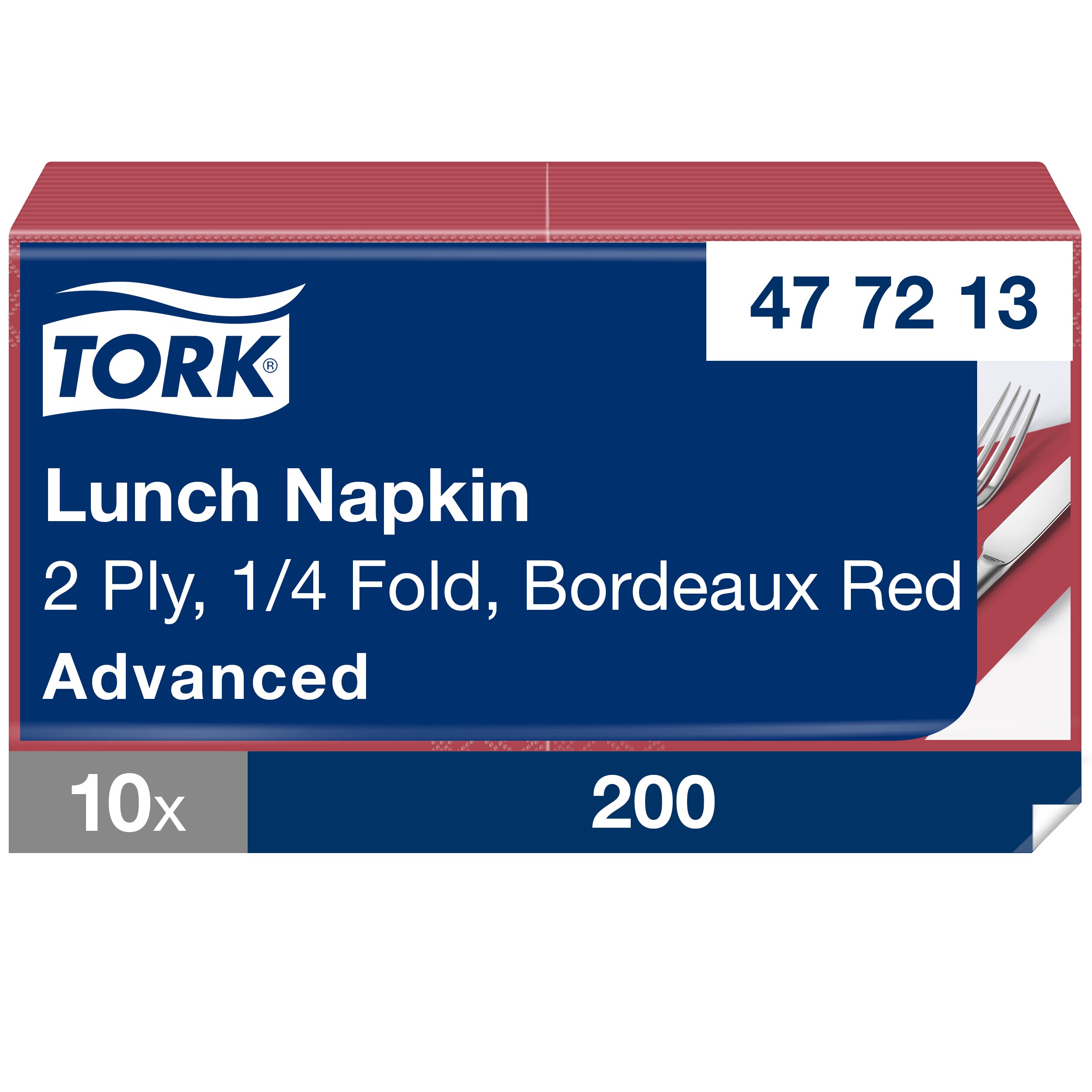 napkin 33x33/200 2-ply bordeaux