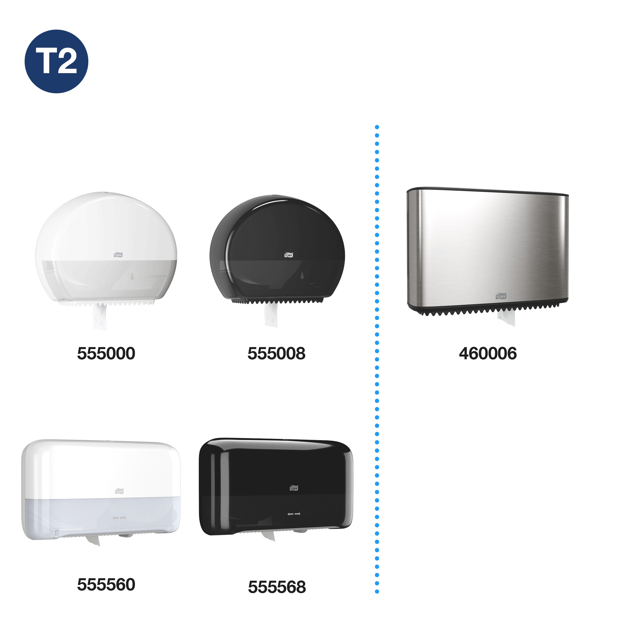 Toilet paper JUMBO MINI Premium 3-ply, roll 120 m, white