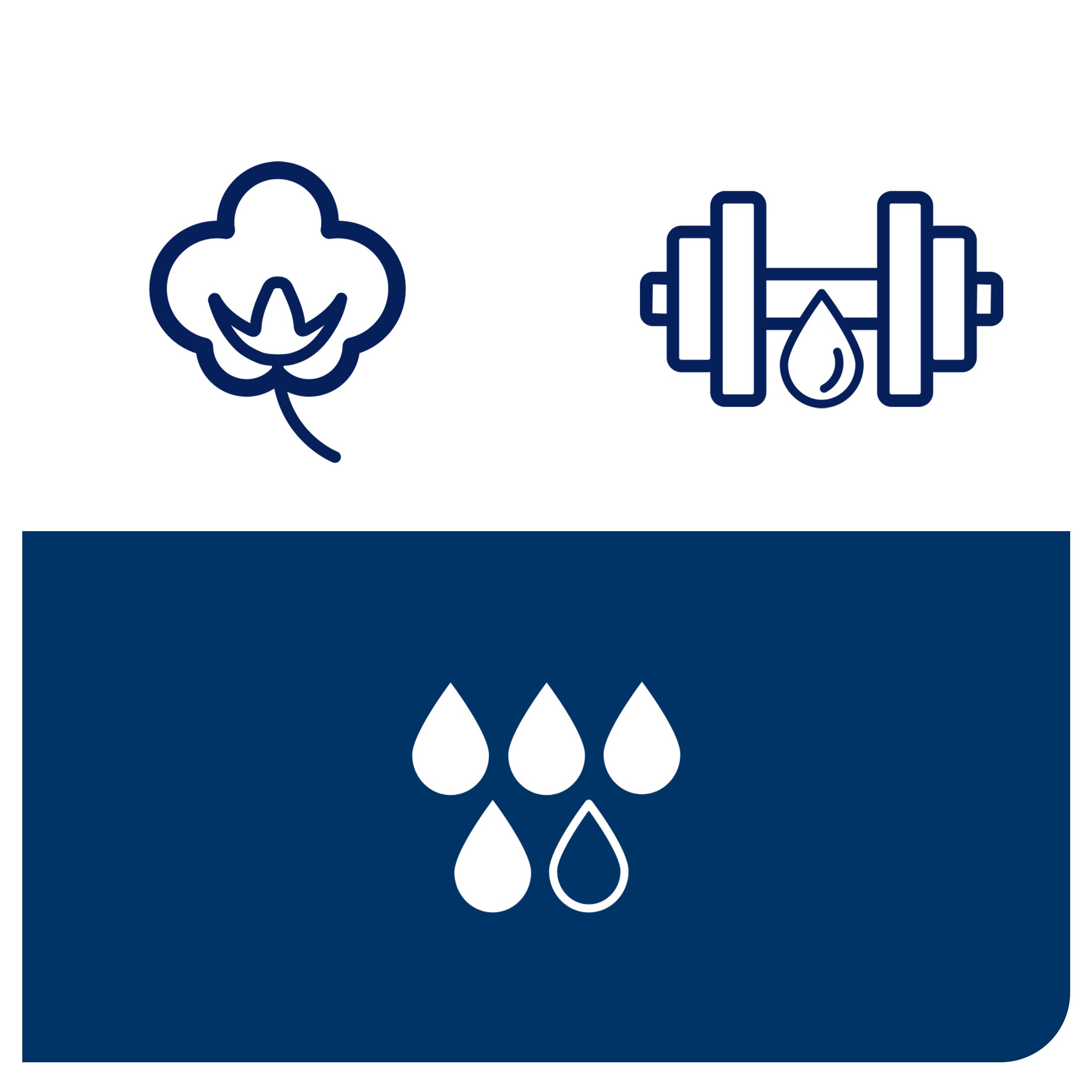 IMPACT cleaning cloths, W4, white, no wowen, 35.5 x 41.5 cm, 75 pcs.