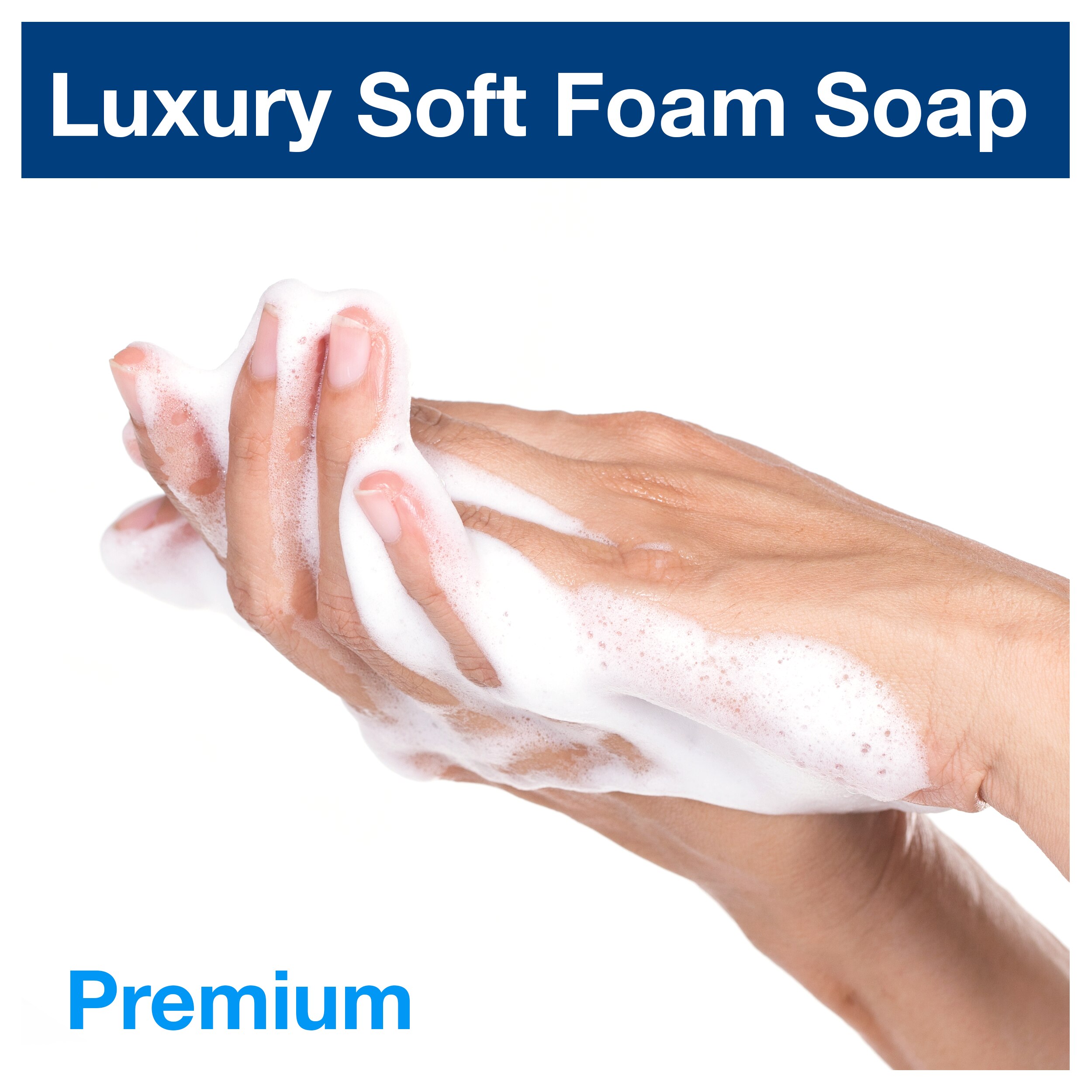 Foam soap luxury gentle, 800 ml S3, 2000 doses