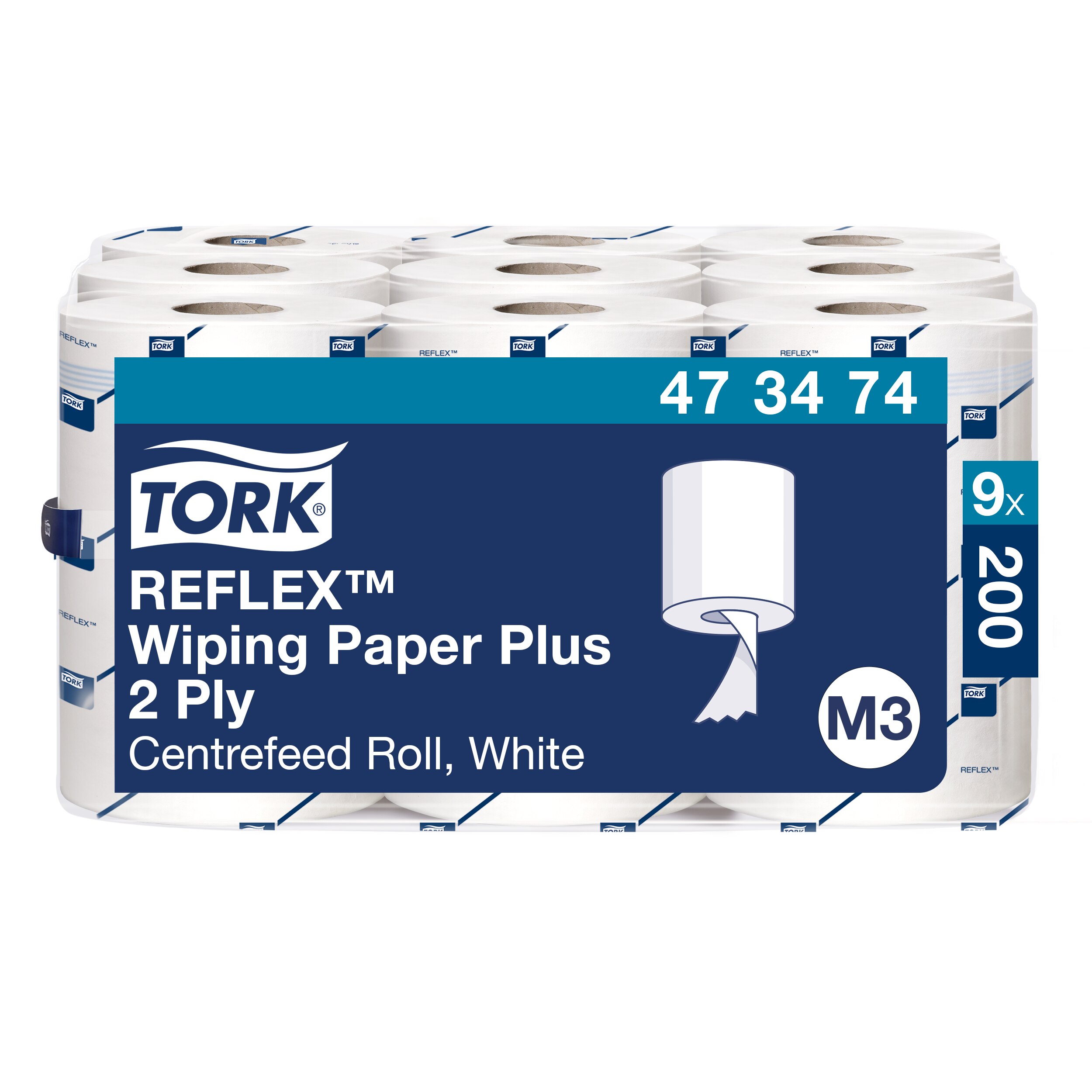 Reflex MINI center-roll paper towels 2-ply, 35 x 21 cm / 70 m, M3