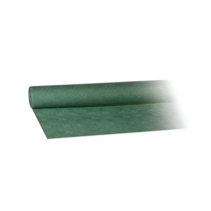 ubrus papírový v roli 8x1,20m rolovaný tmavě zelený