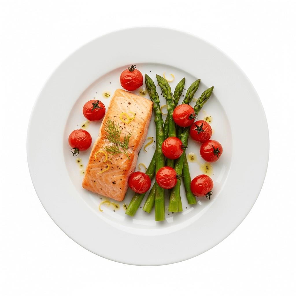 Mělký talíř GASTRO 26 cm, bílý porcelán