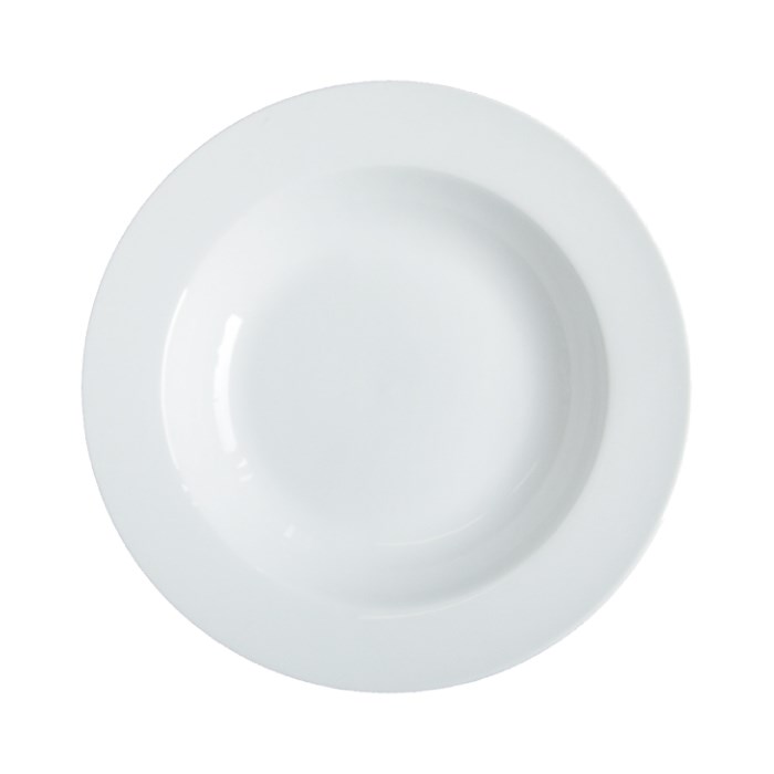 Hluboký talíř GASTRO 22 cm, bílý porcelán