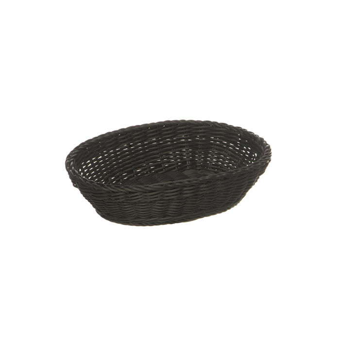 basket 25x19 oval Profi-line polypropylene dark