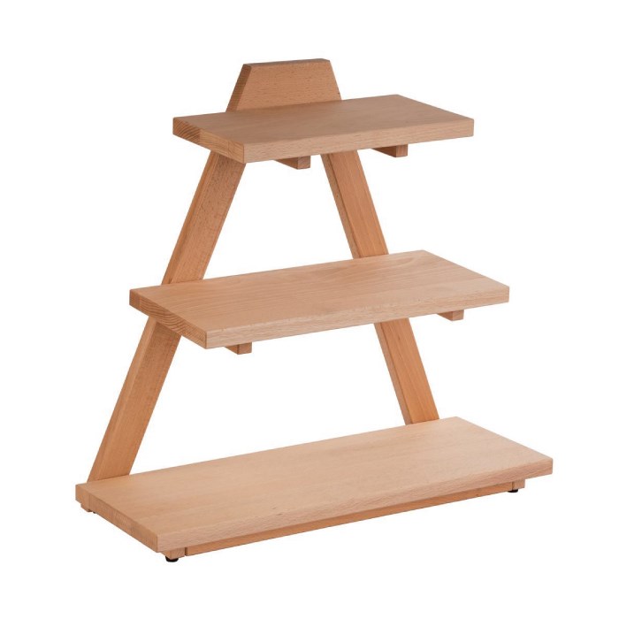 buffet stand Triangle, maple, h.50 cm