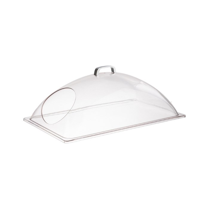 lid GN1/1 54x33 plastic with small cutout