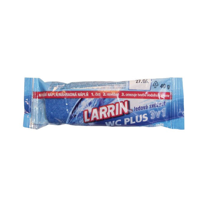 LARRIN Plus náhradní náplň blok 40 g modrý