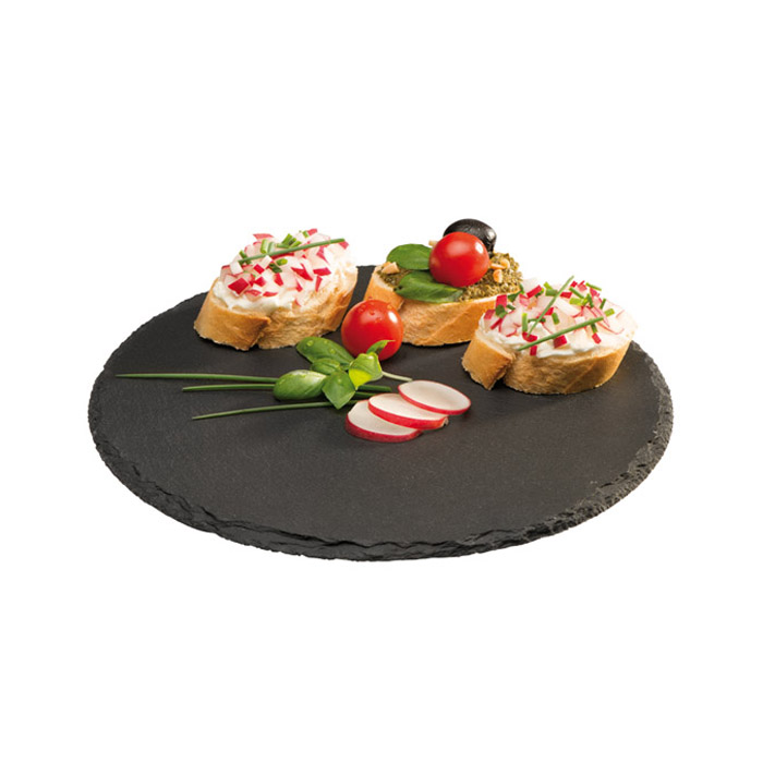 tray diam. 22cm slate, thickness 4-7mm