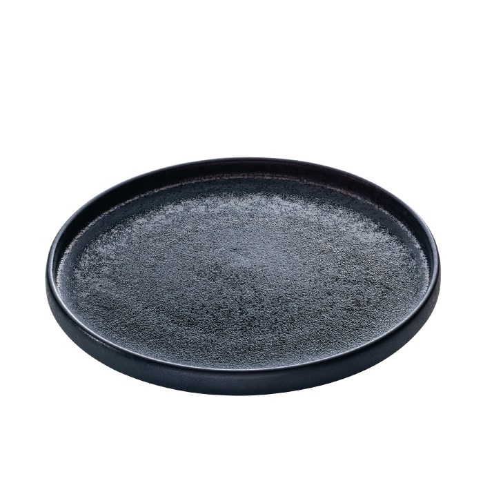 Playground Nara talíř mělký 21 cm černý