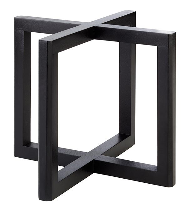 stand "WOOD" 20x20 cm, dark
