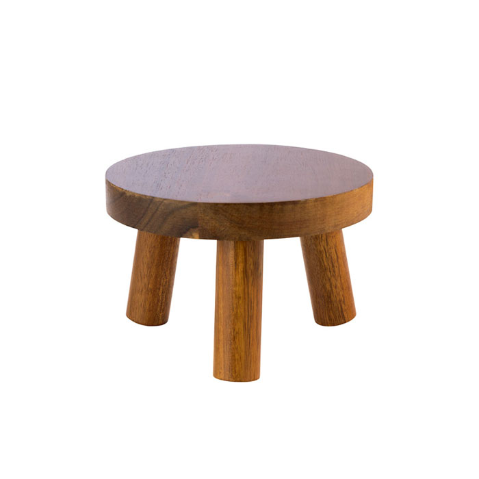buffet stand acacia wood, diameter 15 cm
