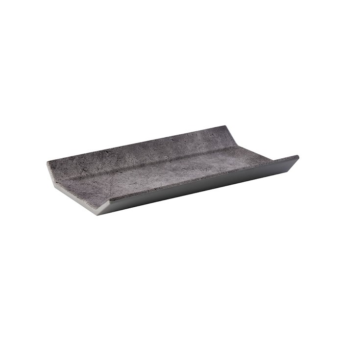 podnos GN 1/3, CONCRA, melamin, 32,5 x 17,6 cm, v. 3,5 cm