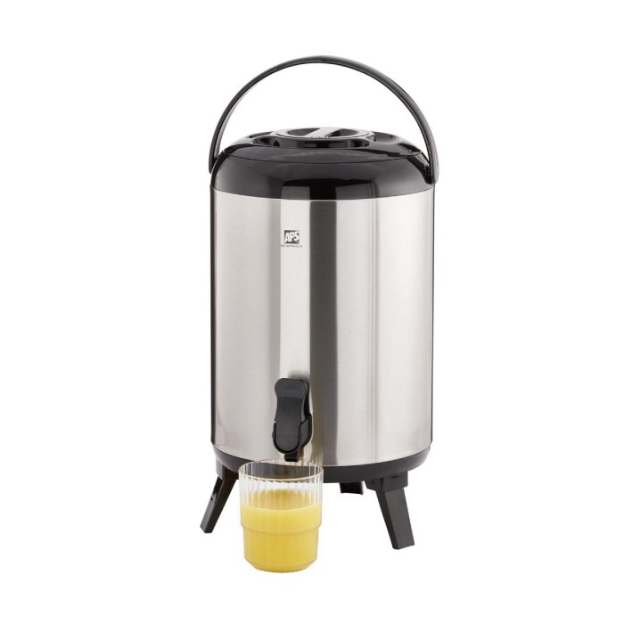 insulated dispenser 9,5 l