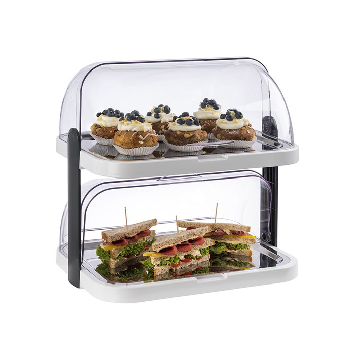 showcase Doppeldecker white