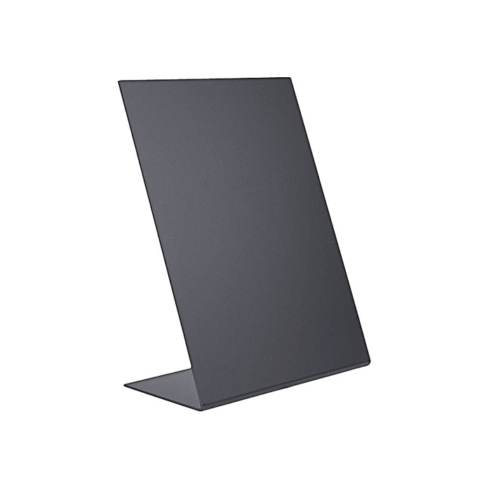 tabulka stolní popisovací A5, černý akryl, sada 3 ks