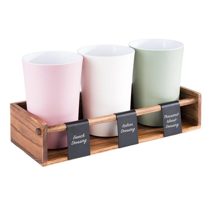 Wodden display/station, 40 x 16 cm, h: 9 cm