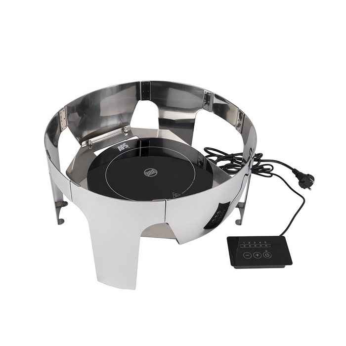 Chafing dish, 48 x 42 x 39 cm