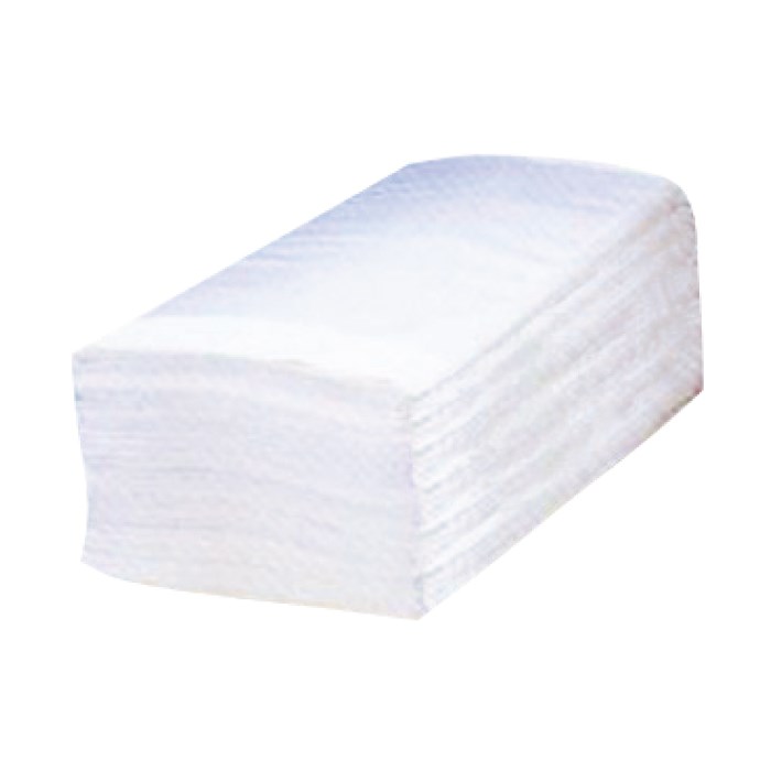 Papírové ručníky COMFORT skládání ZZ, 2vrstvé, bílé, 3200 ks, 25 x 23 cm
