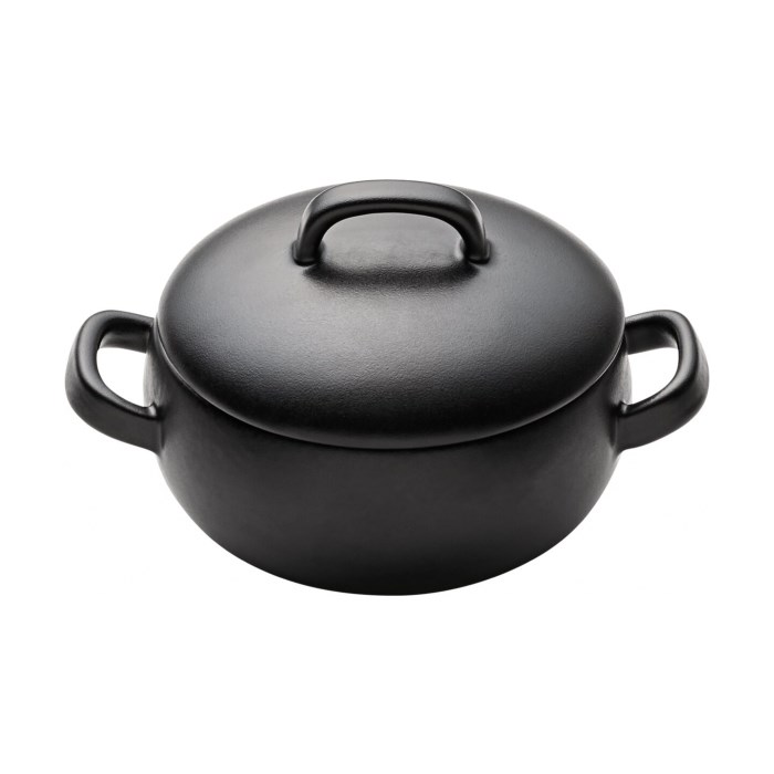 Playground Cocotte cosy kastrůlek 15 cm černý