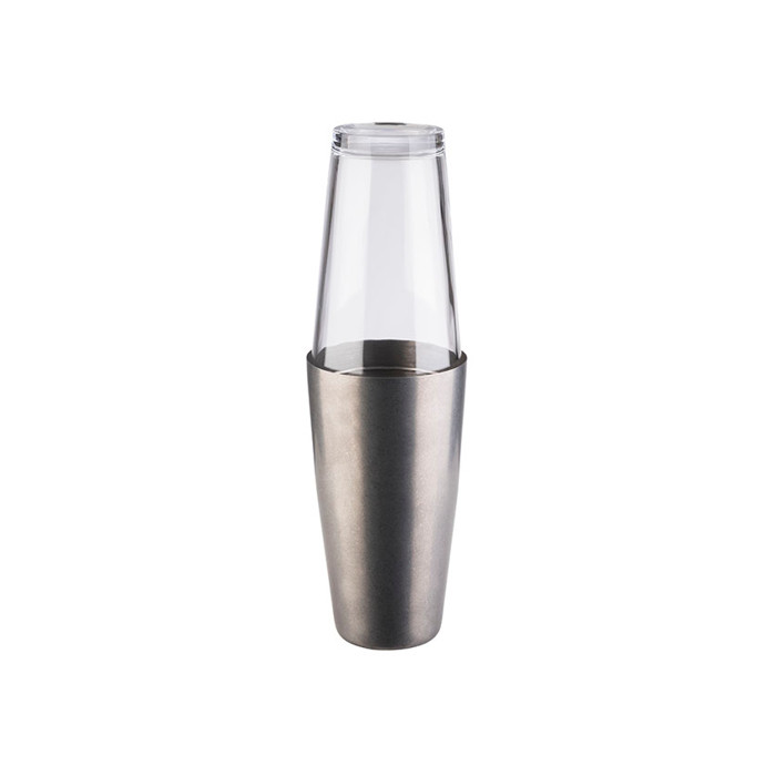 shaker Boston, 2-piece, 700 + 400 ml, SS antique