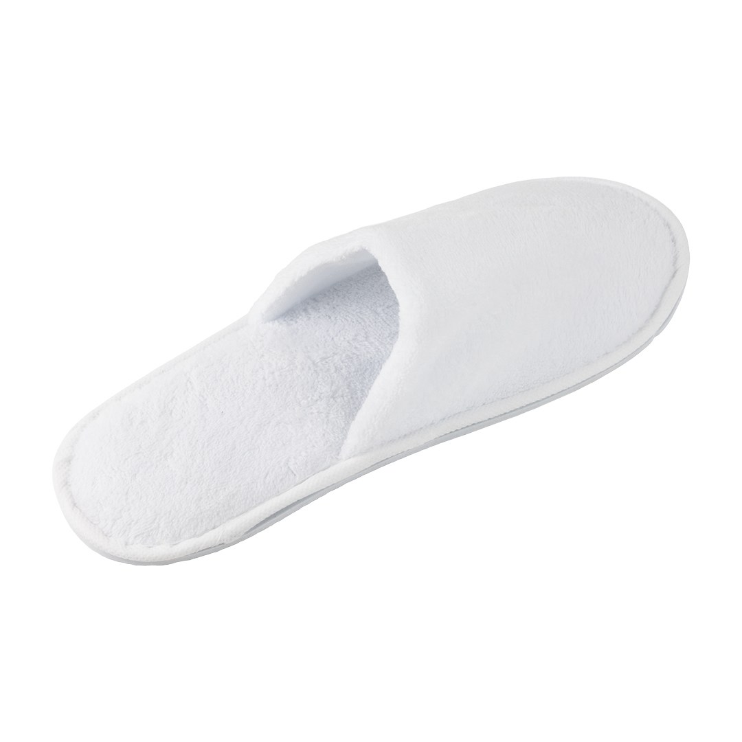 Hotelové pantofle HOTEL Exclusive bílé, zavřené, 29 cm.