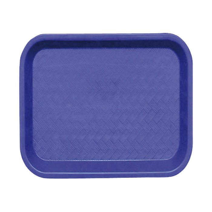 Plastový podnos 45,7 x 35,6 cm modrý FAST FOOD