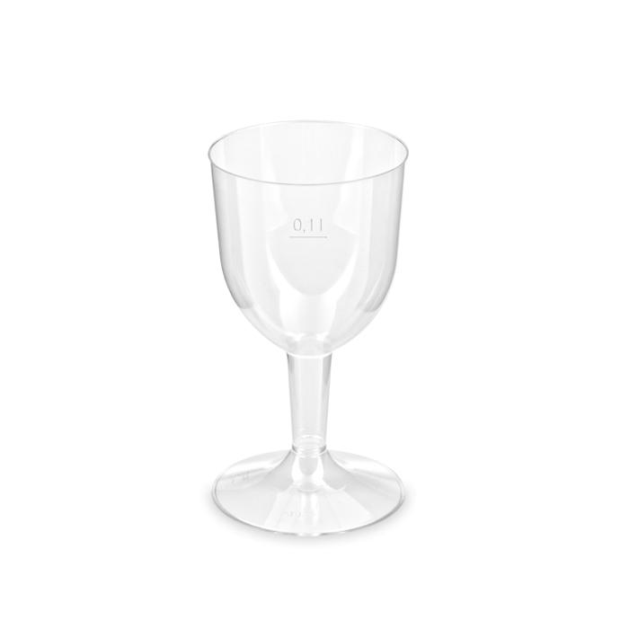 pohárek krystal 0,1l  / 6ks na víno (PS)