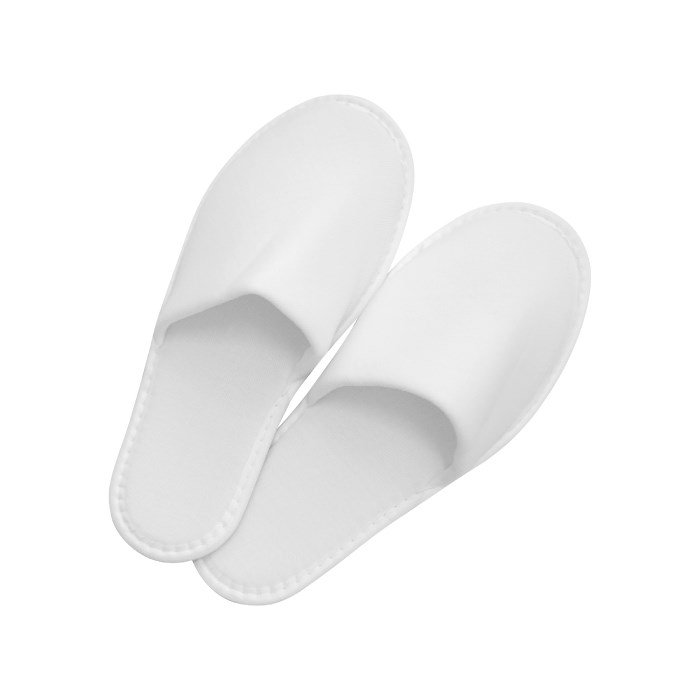 Froté pantofle STANDARD bílé, zavřené, 28 cm