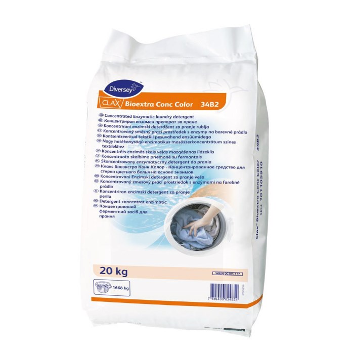 CLAX Bioextra Color Conc prací prášek 20 kg