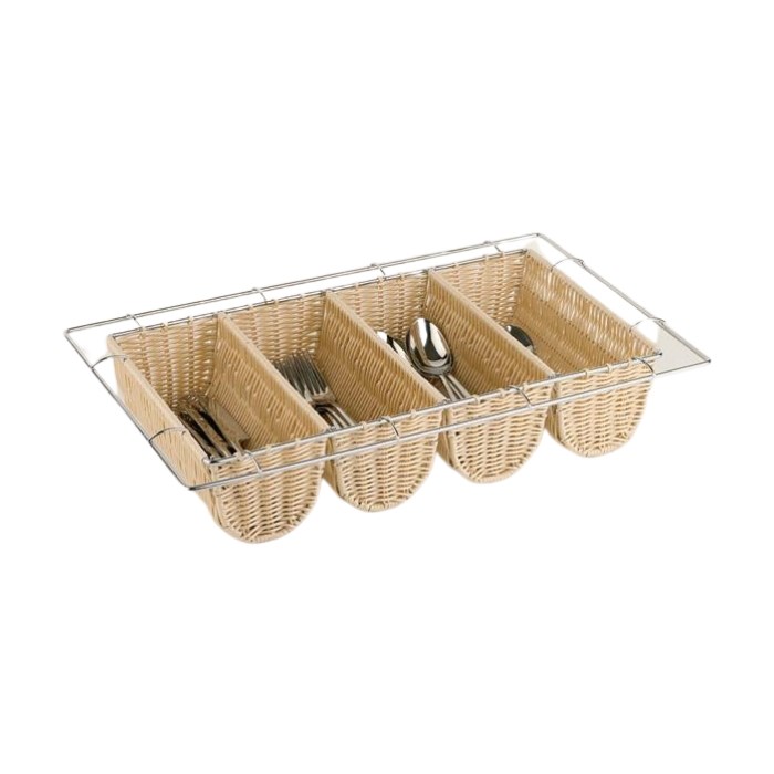 Cutlery dispenser -Buffet-,53 cm x 32,5 cm, height 10 cm