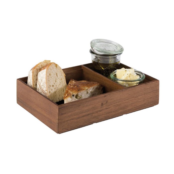 Tray - cutlery box 22.5 x 15m, wood