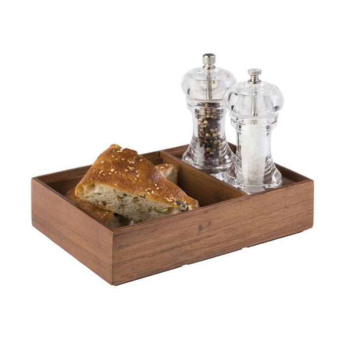 Tray - cutlery box 22.5 x 15m, wood