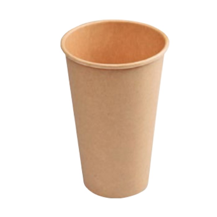 Papírový kelímek kraft 330ml ML / 50ks (pr. 80mm)