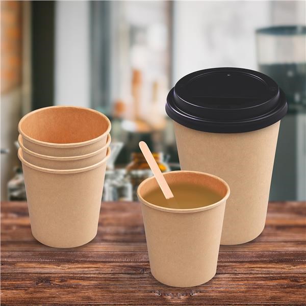 Papírový kelímek kraft 330ml ML / 50ks (pr. 80mm)