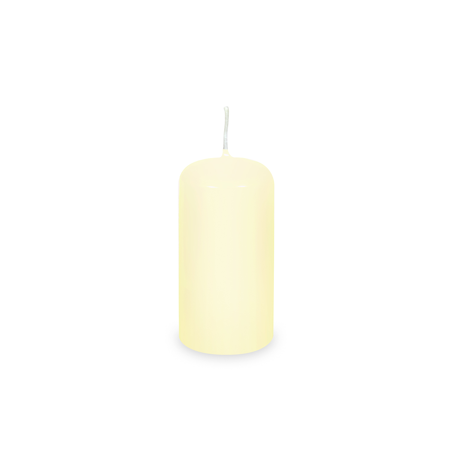 Pillar candle 40 x 80 mm cream