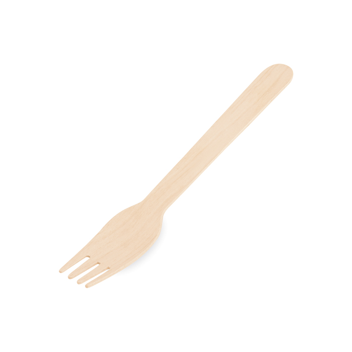 Vidlička ze dřeva 16,5 cm 100 ks