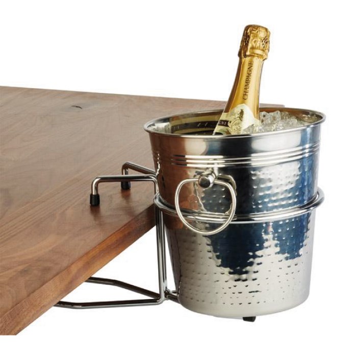Champagne bucket table holder