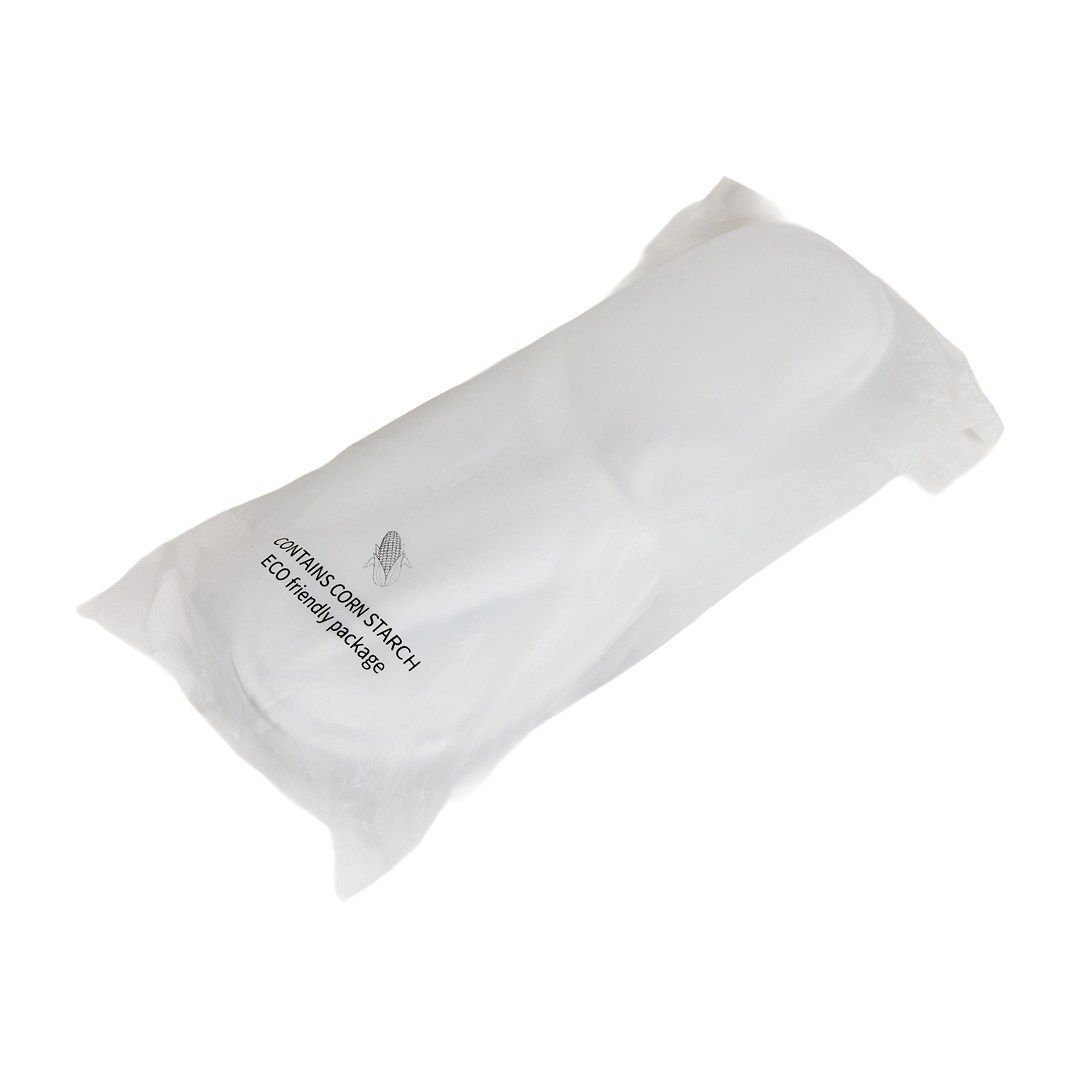 Hotelové pantofle LIGHT bílé, zavřené