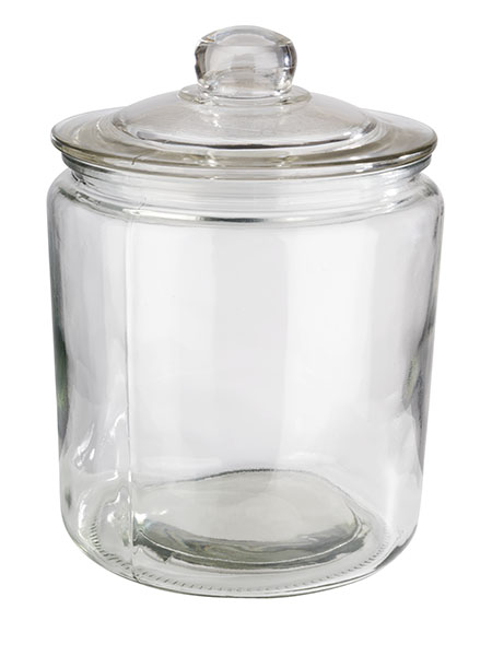 Jar with glass lid, 4 l