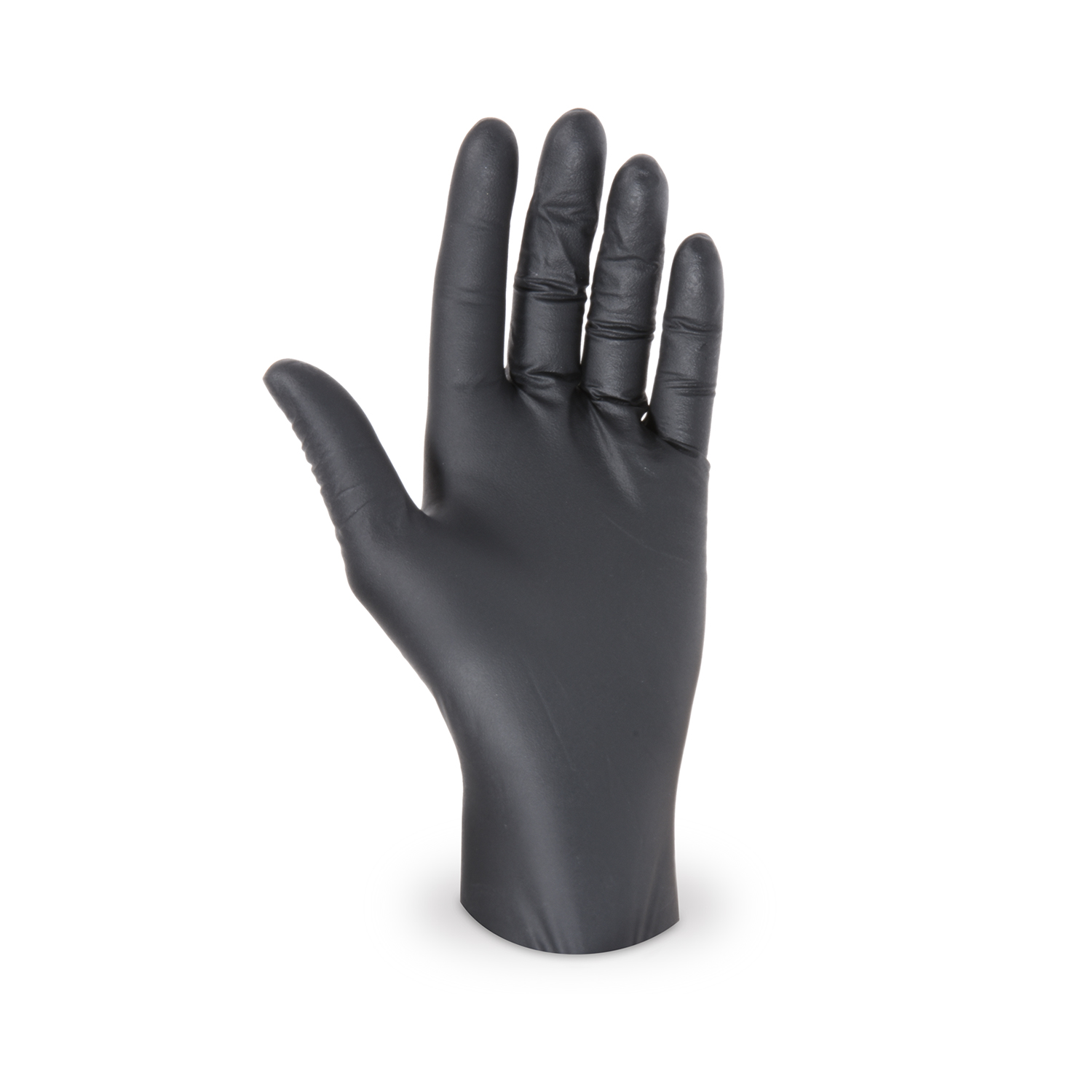 rukavice velikost L 100 ks nitrilové černé, nepudrované