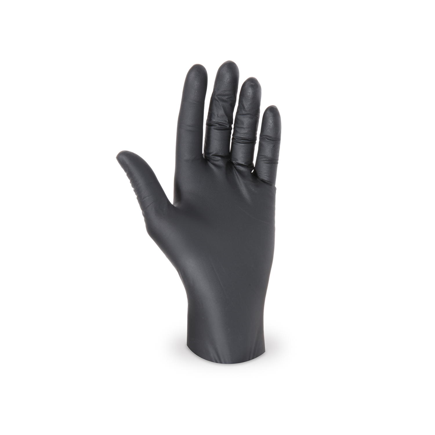 rukavice velikost M 100 ks nitrilové černé, nepudrované